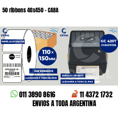 50 ribbons 40x450 - CABA
