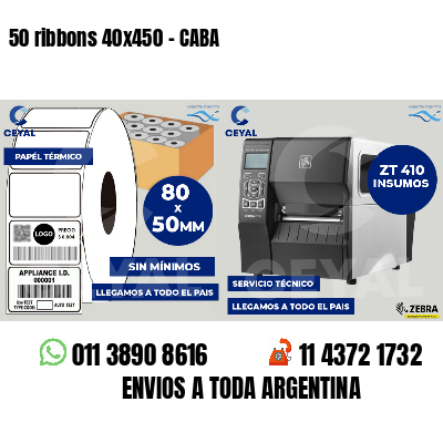 50 ribbons 40x450 - CABA