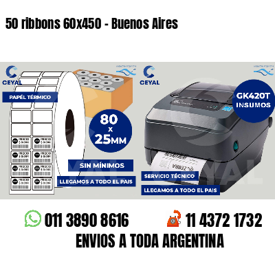 50 ribbons 60x450 - Buenos Aires