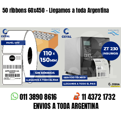 50 ribbons 60x450 - Llegamos a toda Argentina