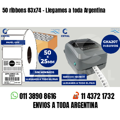 50 ribbons 83x74 - Llegamos a toda Argentina