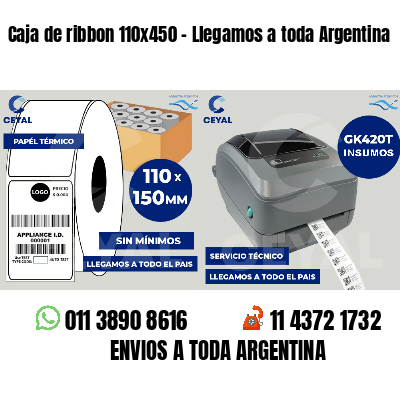 Caja de ribbon 110x450 - Llegamos a toda Argentina