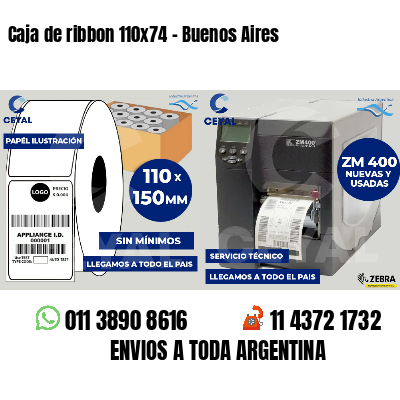 Caja de ribbon 110x74 - Buenos Aires