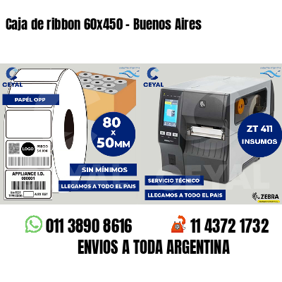 Caja de ribbon 60x450 - Buenos Aires