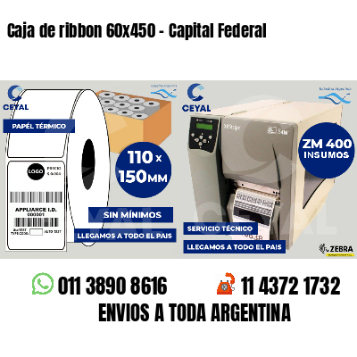 Caja de ribbon 60x450 - Capital Federal
