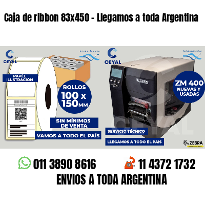 Caja de ribbon 83x450 - Llegamos a toda Argentina