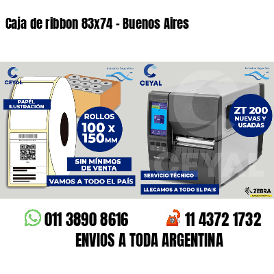Caja de ribbon 83x74 - Buenos Aires