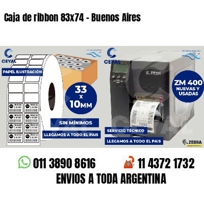 Caja de ribbon 83x74 - Buenos Aires