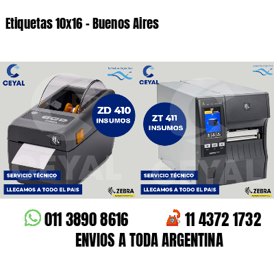 Etiquetas 10x16 - Buenos Aires