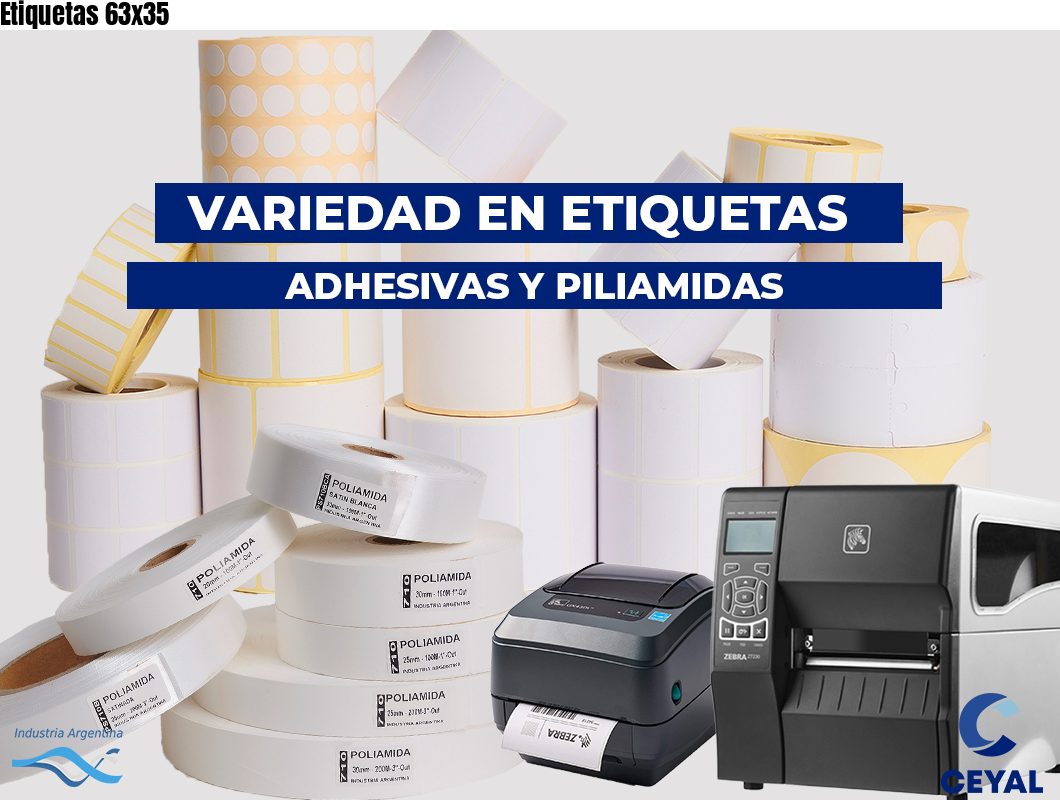 Etiquetas 63x35