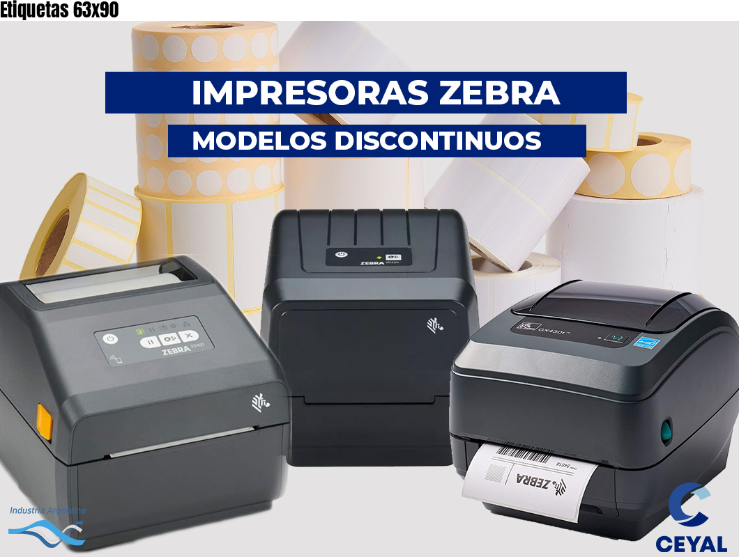 Etiquetas 63x90
