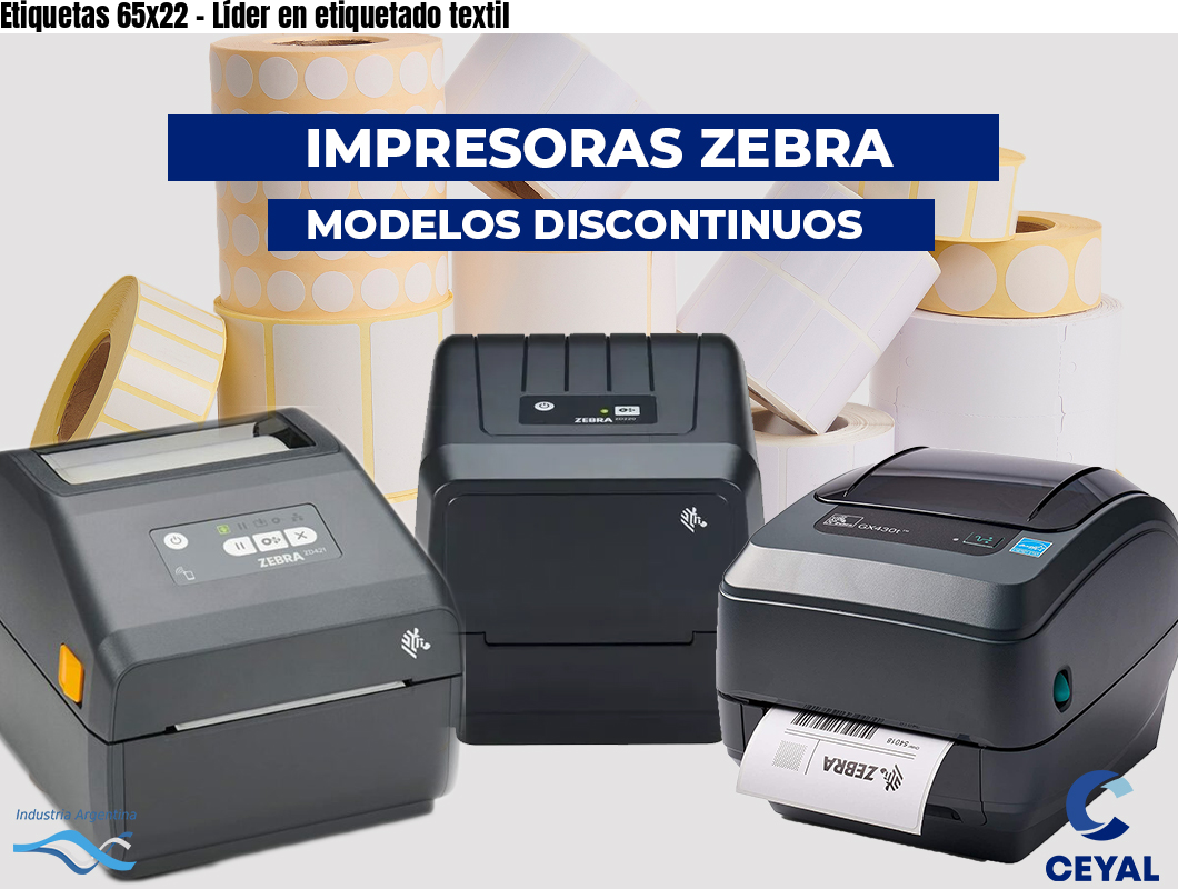 Etiquetas 65x22 - Líder en etiquetado textil