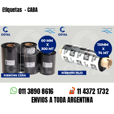 Etiquetas - CABA