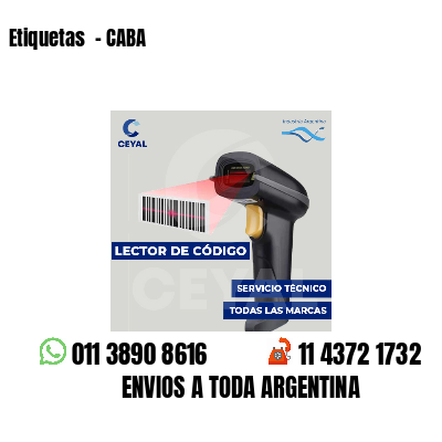 Etiquetas - CABA
