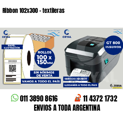 Ribbon 102x300 - textileras