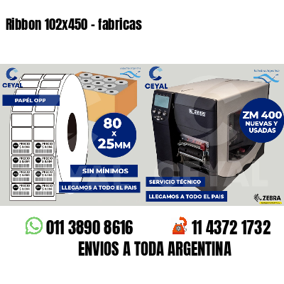 Ribbon 102x450 - fabricas