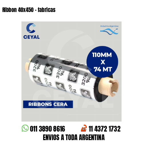 Ribbon 40×450 – fabricas