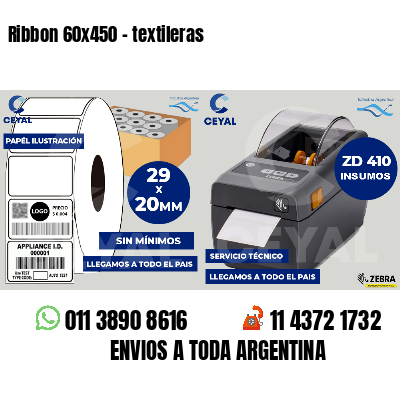 Ribbon 60x450 - textileras
