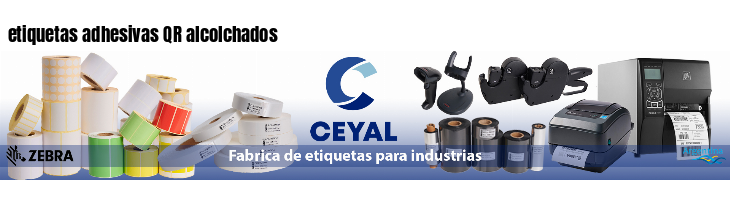 etiquetas adhesivas QR alcolchados