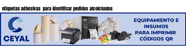 etiquetas adhesivas para identificar pedidos alcolchados