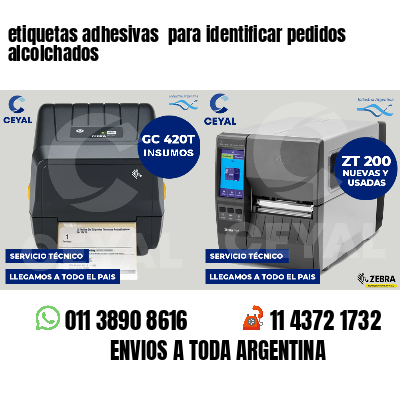 etiquetas adhesivas  para identificar pedidos alcolchados