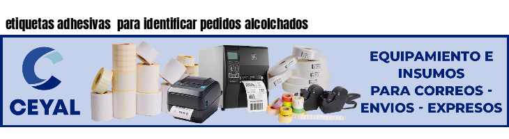 etiquetas adhesivas  para identificar pedidos alcolchados