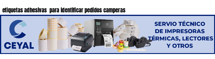 etiquetas adhesivas para identificar pedidos camperas