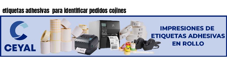 etiquetas adhesivas para identificar pedidos cojines