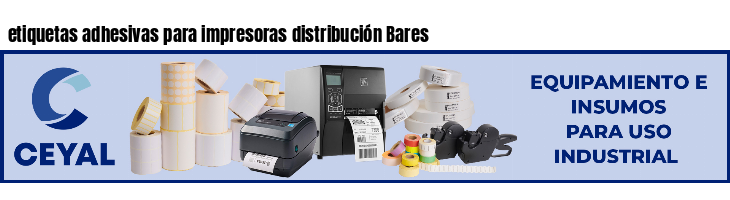 etiquetas adhesivas para impresoras distribución Bares