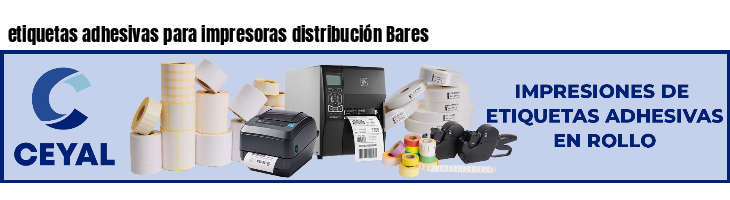 etiquetas adhesivas para impresoras distribución Bares