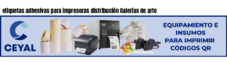 etiquetas adhesivas para impresoras distribución Galerías de arte