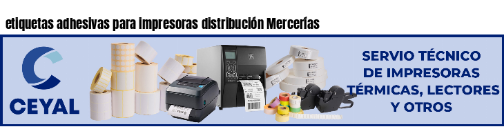 etiquetas adhesivas para impresoras distribución Mercerías