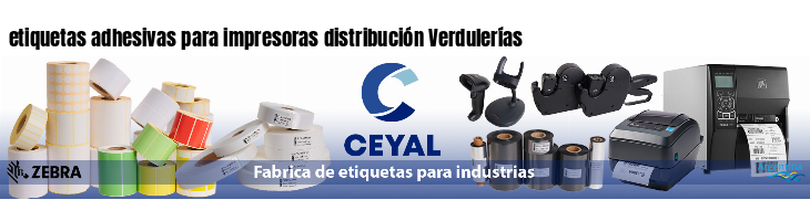 etiquetas adhesivas para impresoras distribución Verdulerías