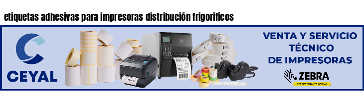 etiquetas adhesivas para impresoras distribución frigorificos