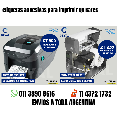 etiquetas adhesivas para imprimir QR Bares