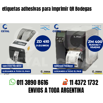 etiquetas adhesivas para imprimir QR Bodegas