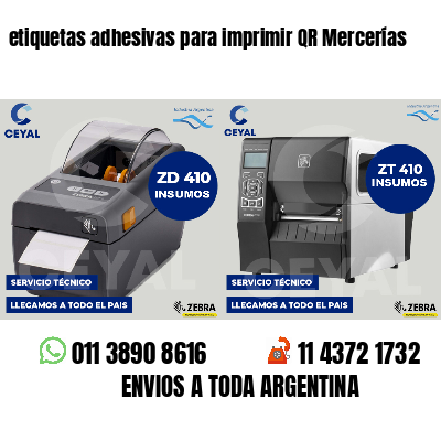 etiquetas adhesivas para imprimir QR Mercerías