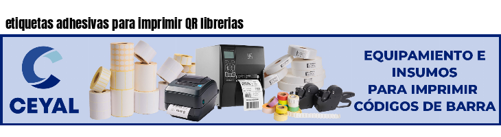etiquetas adhesivas para imprimir QR librerias