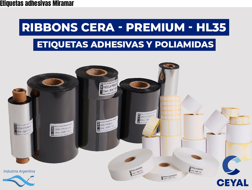 Etiquetas adhesivas Miramar