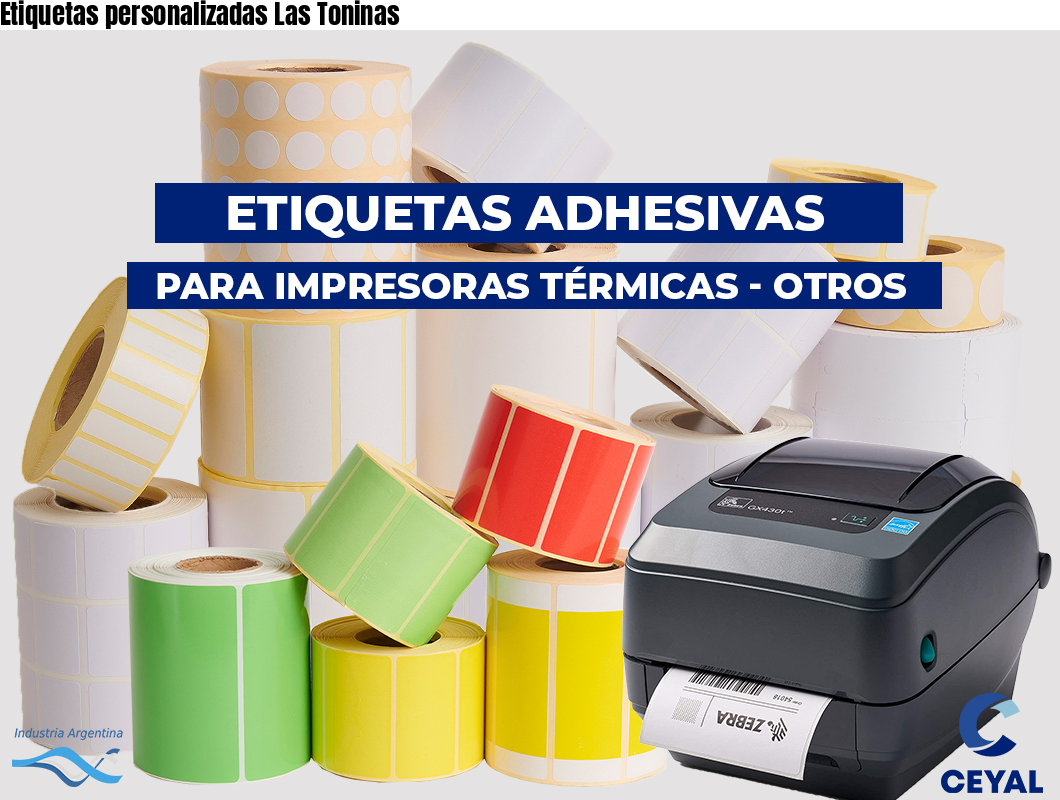 Etiquetas personalizadas Las Toninas