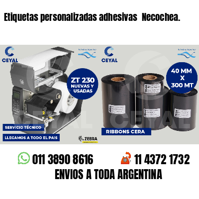 Etiquetas personalizadas adhesivas  Necochea.