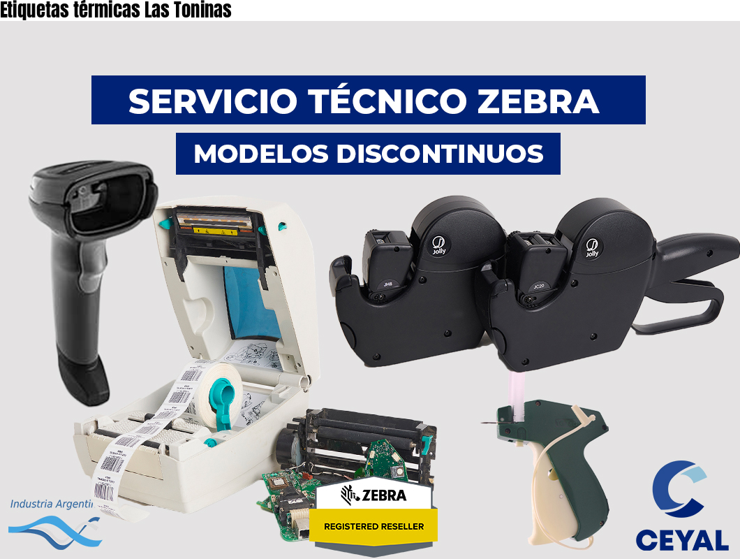 Etiquetas térmicas Las Toninas