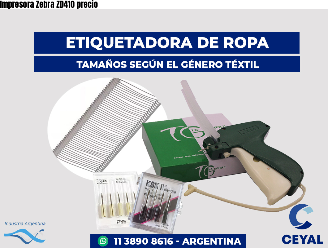Impresora Zebra ZD410 precio