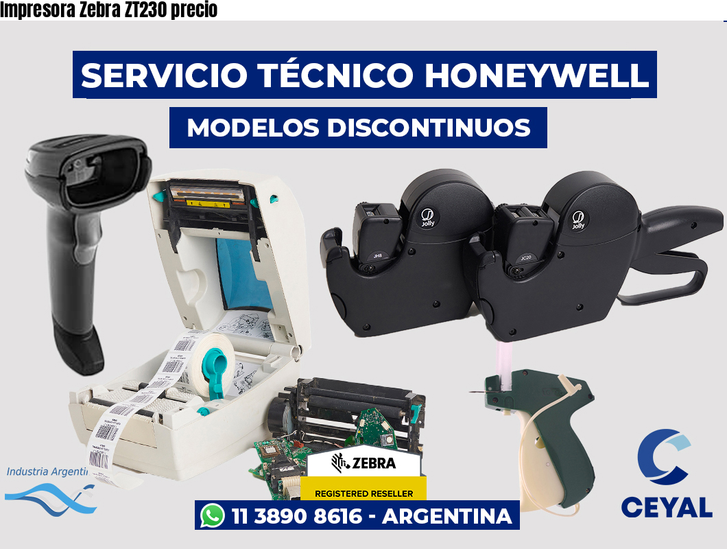 Impresora Zebra ZT230 precio