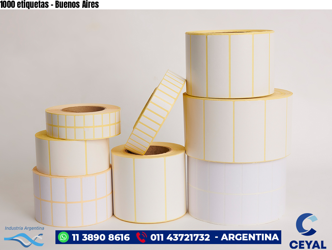 1000 etiquetas – Buenos Aires