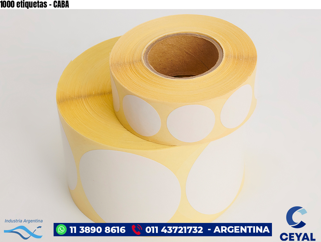 1000 etiquetas - CABA