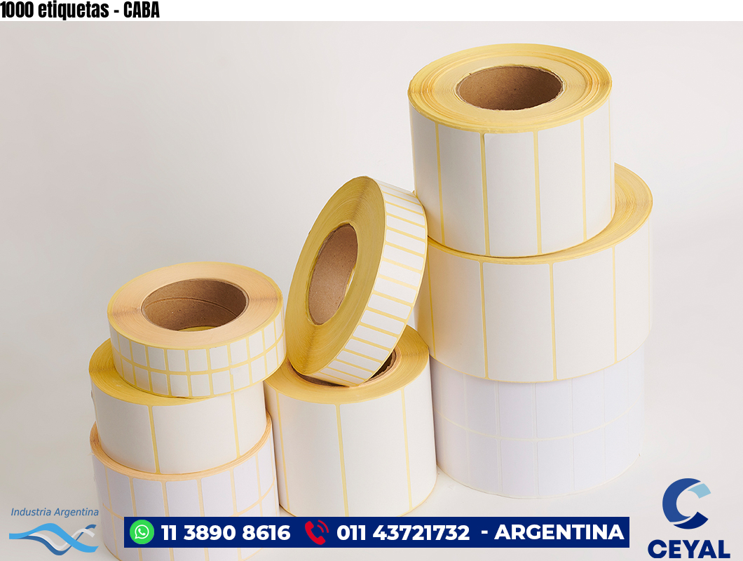 1000 etiquetas – CABA