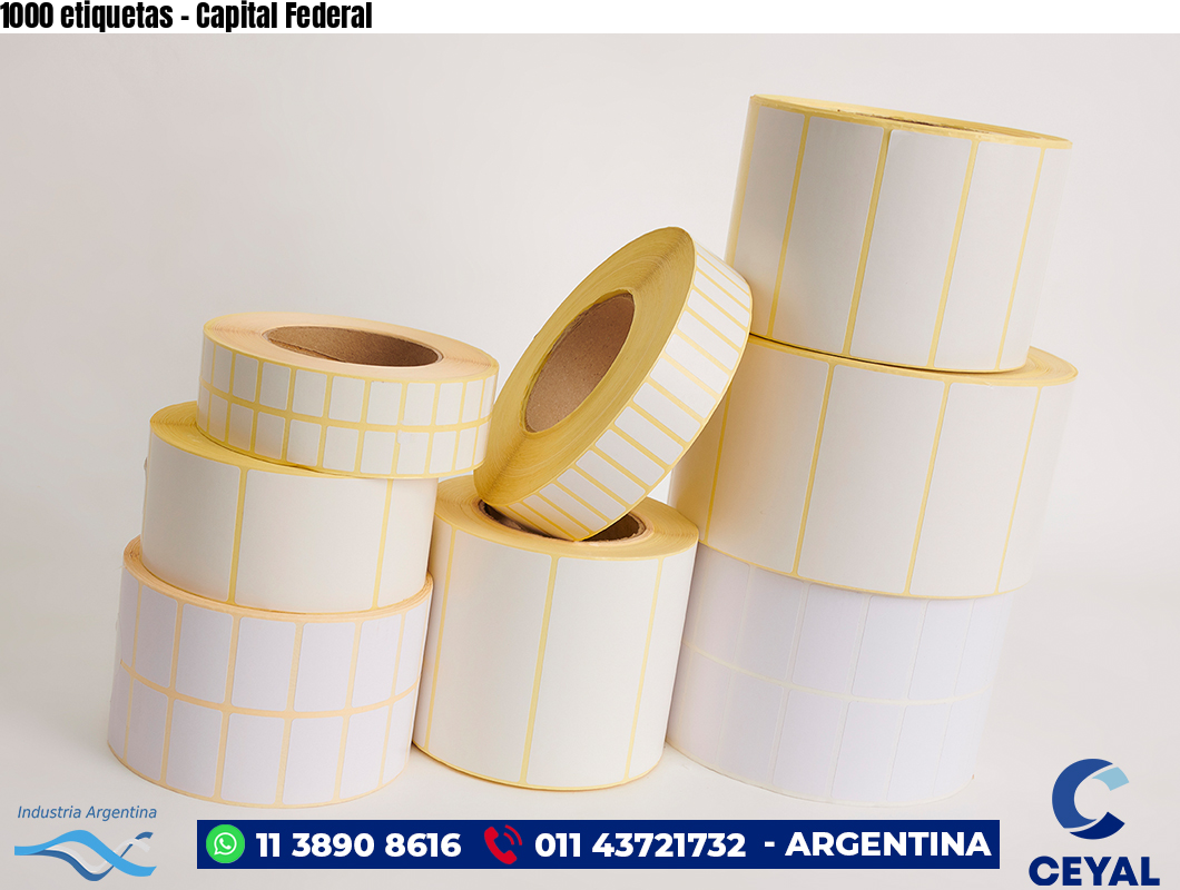 1000 etiquetas - Capital Federal
