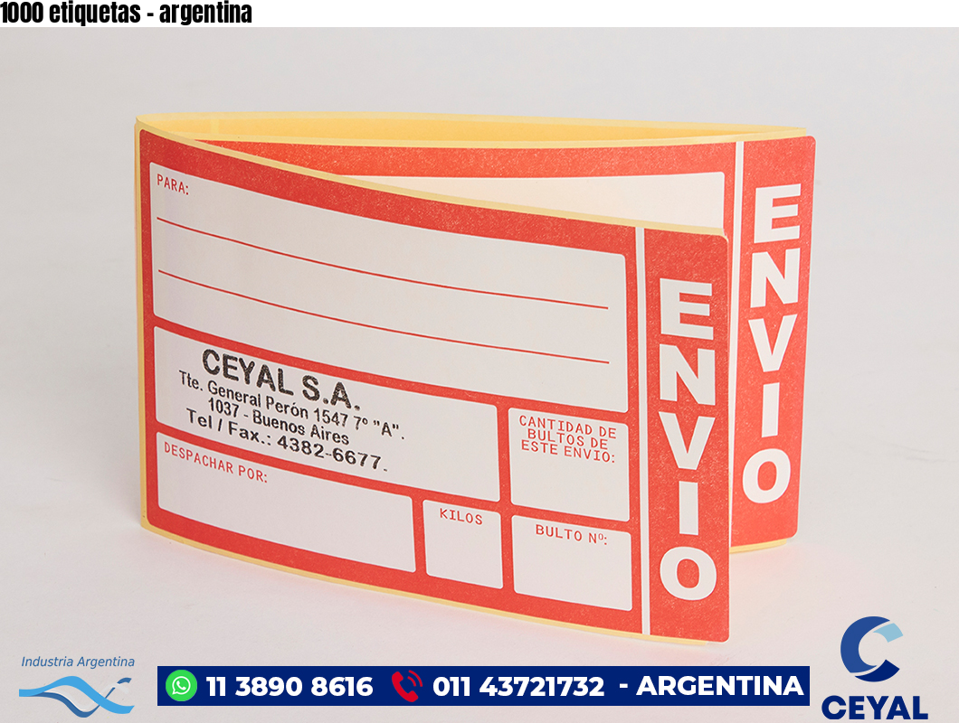 1000 etiquetas – argentina