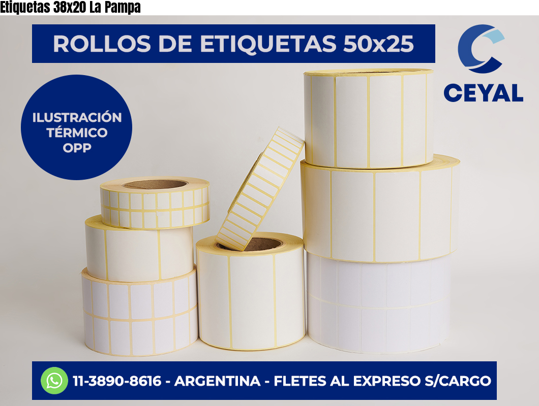 Etiquetas 38x20 La Pampa